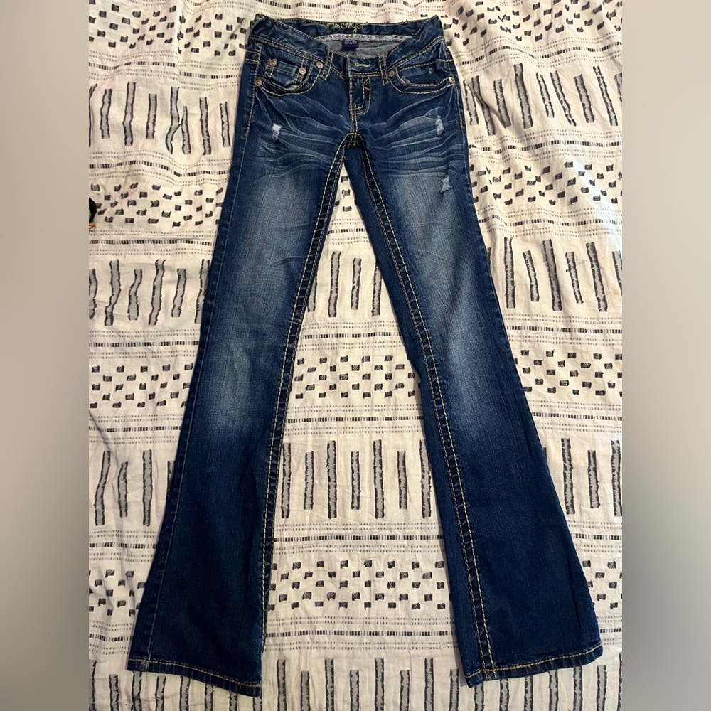 Amethyst Jeans - low rise, size 2